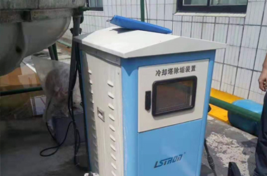 客戶使用除垢機現(xiàn)場